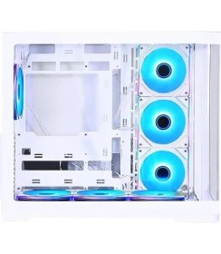 Resim GB-G2851BW Sea View USB 3.0 ATX 7 x ARGB Fanlı Kasa Beyaz (PSU Yok) 