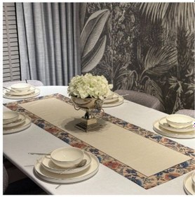 Resim Keten Rüya Desen Runner 40x140 Cm Çok Renkli 