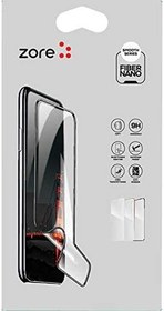 Resim Xiaomi Redmi 9A ile uyumlu Nano Fiber Full Ekran Koruyucu Siyah 