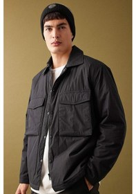 Resim DeFacto Relax Fit Polo Yaka Gömlek - Ceket B4941AX24SPBK81 