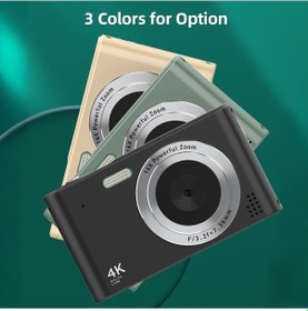 Resim Wenlin 4k Dijital Kamera 48mp Video Kamera 2,4 İnç Ekran 16x Dijital Zoom 