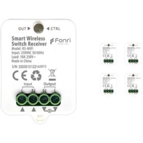Resim Fonri Akıllı Kablosuz Anahtar Alıcısı - 8'li 