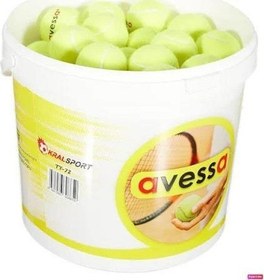 Resim TT-72 Profesyonel Tenis Antrenman Topu 72li 