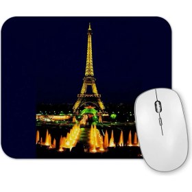 Resim Baskı Dükkanı Eyfel Kulesi Mouse Pad 