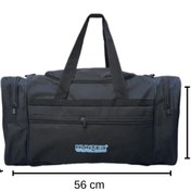 Resim Hunter Siyah Spor Günlük ve Seyahat Küçük Boy Çok Fonksiyonlu El Valizi 55X28X22 CM HUNTER-103-S 
