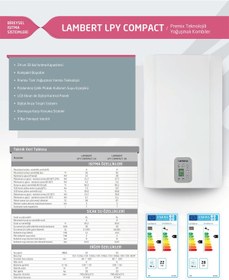 Resim Baymak Lambert Lpy Compact 24 Kw Yoğ. Kombi 