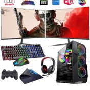 Resim Rogame RKT660851 i7-13700F 32 GB 1 TB M2 6 GB RTX3050 Çift 24" Free Dos Masaüstü Oyuncu Bilgisayarı 