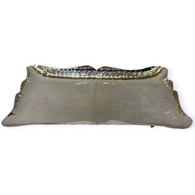 Resim Bakır Sunum Tepsisi No: 3 Gümüş 