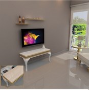 Resim Decorotti - Lucca A1-2 Gizli Bölmeli Tv Ünitesi 