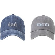 Resim Genel Markalar Dad & Mom 2'li Yıkamalı Beyzbol Kep Set 