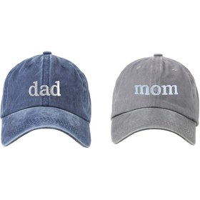 Resim Genel Markalar Dad & Mom 2'li Yıkamalı Beyzbol Kep Set 