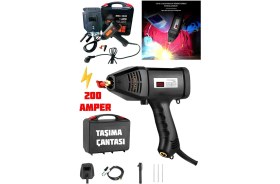 Resim Çantalı Kaynak Tabancası El Kaynak Makinesi Taşınabilir Arc Çubuk Seti Dijital Ekran Igbt Invertör 