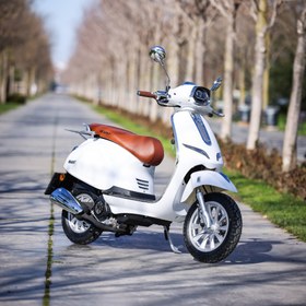 Resim Rs4 50 Cc Benzinli Scooter Beyaz 