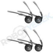 Resim Robotyedek Roborock QRevo Curv Uyumlu Yedek Yan Fırça - 4 Adet 