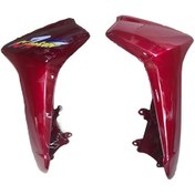 Resim Yamaha Crypton Bordo Dış Dizlik Takım 2004 