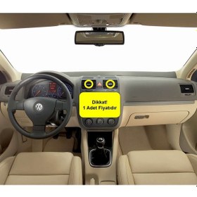 Resim VW Golf 5 2004-08 Orta Havalandırma Izgarası Tuşu 1K0819728J 1 Ad 
