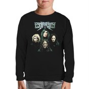 Resim Escape the Fate Siyah Çocuk Sweatshirt 