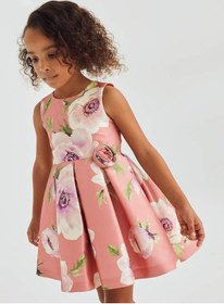 Resim Mayoral Abel&lula Kız Çocuk Baskılı Tafta Elbise Pembe 