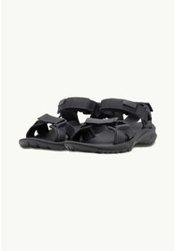 Resim Jack Wolfskin 4019021 6350 Lakewood Ride Sandal M Phantom Erkek Sandalet Siyah 