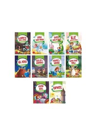 Resim Tadım Masallar Seti-10 Kitap Takım- Damla Yayınevi 