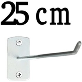 Resim 20 Adet 25 Cm Duvara Ve Suntaya Monte Kanca, Monteli Kanca Askı 