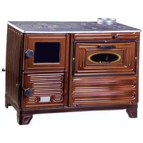 Resim Eforısı Lüks Majolik Döküm Kuzine Soba 