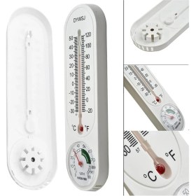 Resim Normadia Analog Sıcaklık ve Nem Ölçüm Cihazı, Hassas ve Güvenilir Gösterge 