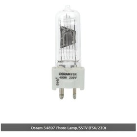 Resim Osram 54897 Photo Lamp/Sstv Fsx/230 400W Gy9.5 