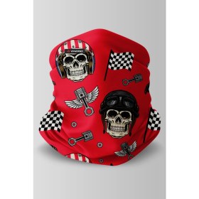 Resim Redro Motorcu Buff Maske Outdoor Boyunluk Unisex Bandana 