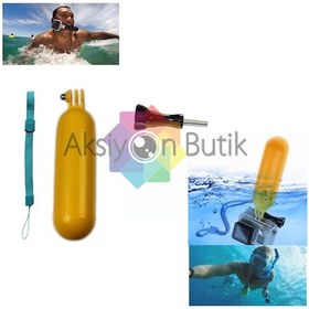 Resim Sjcam Sj4000 Sj5000 M10 M20 - Şamandıra Sualtı Monopod Bobber 