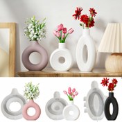 Resim 1/3 Benzersiz Silikon Vazo Kalıbı - Modern Tarz, Alçı, Beton ve Reçine El Sanatları İçin Uygun, Modern Tasarım, Vazolar ve Dekoratif Süsler İçin Uygun - 3 Tarz - El Sanatları Tutkunları ve DIY Tutkunları İçin Uygun, Ev ve Doğum Günü İçin Mükemmel Hediye 