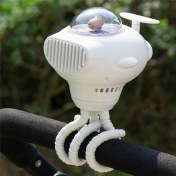 Resim Fan El Masa Üstü Yapraksız Bebek Arabası Küçük Ev Açık Sallayarak Kafa (Yurt Dışından) 