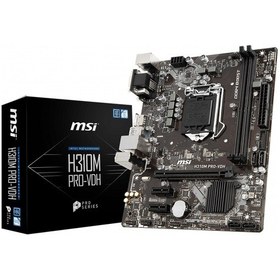 Resim MSI H310M PRO-VDH Intel H310 2666 MHz DDR4 Soket 1151 mATX Anakart 