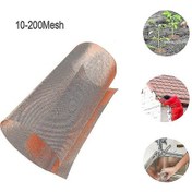 Resim Birinci Sınıf Bakır Dokuma Tel Kumaş 10-200 Mesh, Koruma, Filtreleme Ve Sinyal Tarama Uygulamaları İçin İdeal 