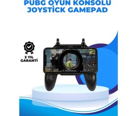 Resim Marsilyan Joystickli ve Tetikleyicili Pubg Mobile Gamepad Oyun Kontrolcüsü 