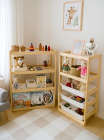 Resim Masal Oyuncak Çok Amaçlı Oyuncak Dolap Seti 