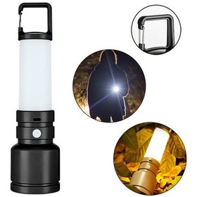 Resim Powermaster Ch-23051 Taşınabilir Kamp Feneri Beyaz - Sarı Type-c Şarj Girişli 60x235mm 