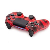 Resim Kuzgun Ticaret Ps4 Gamepad Kırmızı Kamuflaj HD323AC 