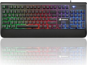 Resim Gamebooster G4 Pulsefire Rainbow Aydınlatmalı Semi-Mechanical Klavye 