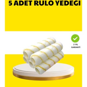 Resim Calperia 5’li Ince Işçilik Boya Rulo Seti Pürüzsüz ve Eşit Kaplama 