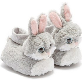 Resim Rolly Çocuk Hayvanlı Panduf Gri 24/31 Gri 