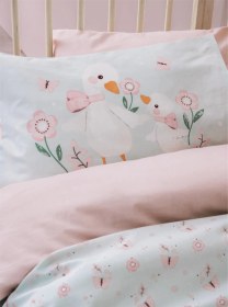 Resim Cottonbox Bebek Nevresim Takımı Mamıduck Pembe 