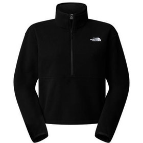 Resim The North Face W Glacıer Fleece 1-2 Zıp Short Jacket Kadın Ceket Siyah 