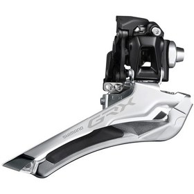 Resim Shimano Grx FD-RX400 Brazed-On Ön Aktarıcı 2X10V DS DP - IFDRX40 Gri - Siyah 