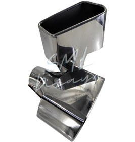 Resim Bmw F10 Gt550 Kare Egzoz Ucu Takımı F10 Egzos F10 Egsoz Başlığı 