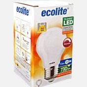 Resim Ecolite Soft Filament Dimmer A60 7.5 W Sarı Klasik E27 Duy Led Ampul 