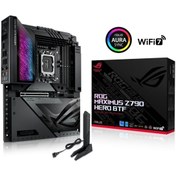 Resim ASUS Rog Z790 Mxımus Hero BTF WiFi 8000mhz(OC) RGB M.2 1700p DDR5 ATX Anakart 