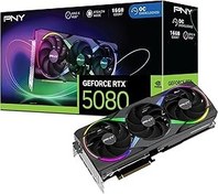 Resim PNY GeForce RTX™ 5080 16GB ARGB OC Üçlü Fan Grafik Kartı DLSS 4 