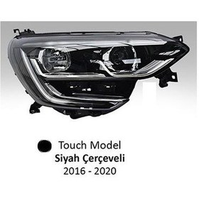 Resim Far Motorlu Sağ Megane 4 2016/2020 Touch Siyah Çerçeveli Ayfar 202332 