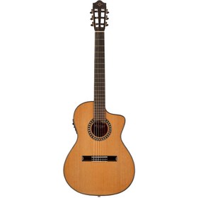 Resim Martinez MP-1 PRE CET Cutaway İnce Kasa Elektro Klasik Gitar 